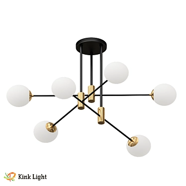 Scandinavian Chandelier Kairi 07605 3D model image 1 