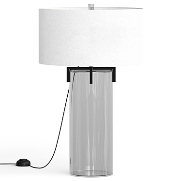 Sleek Arteriors Dale Lamp 3D model image 1 