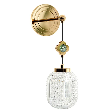 Elegant Laura Wall B: Modern Design Lamp 3D model image 1 