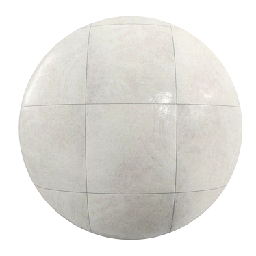White Concrete: HD Textures for Floors & Walls 3D model image 1 