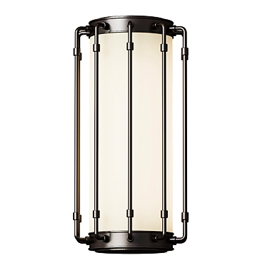 Elegant Hyde Park Wall Lamp 3D model image 1 