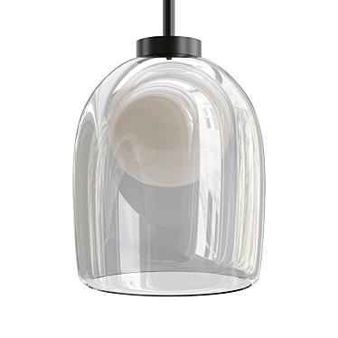 Ethereal Glow Pendant Light 3D model image 1 