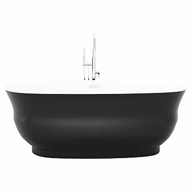 Berne Freestanding Acrylic Bathtub 3D model image 1 