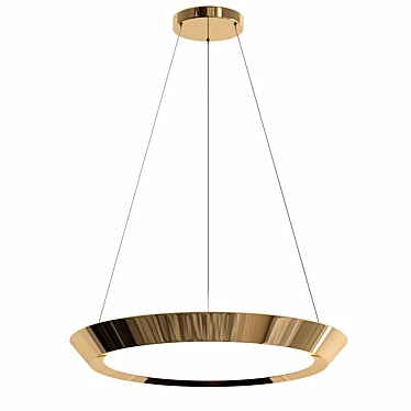 Sleek Design Solve Lamp 3D model image 1 