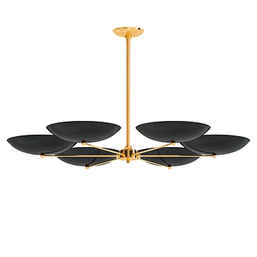 Arteriors Griffith Chandelier: Elegant Illumination for Your Home 3D model image 1 