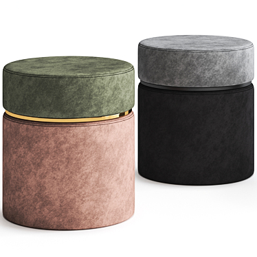 Lotta Stool: Sleek and Stylish Seating Solution 3D model image 1 