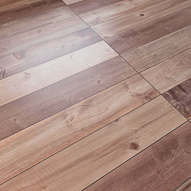 Krono Original Parquet: Beautifully Crafted Flooring 3D model image 1 