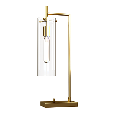 Sleek Marian Table Lamp: Stylish & Subdividable 3D model image 1 