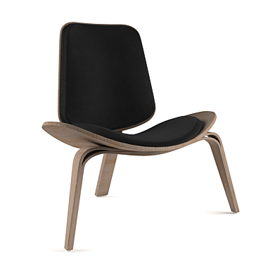 Sleek Modern Chair | Hossein Khoshnood | Full Custom 3D model image 1 