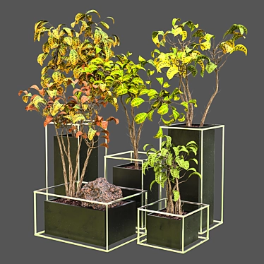 Modern Greenery: Indoor_Plant_Vol_12 3D model image 1 