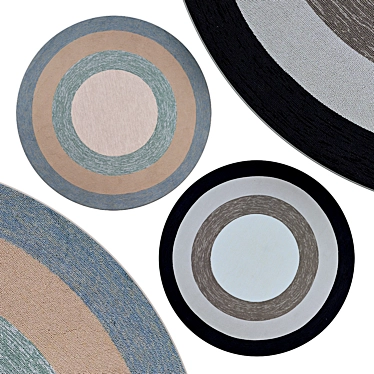 Circle Rugs | Vintage Collection 3D model image 1 