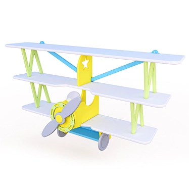 Aviator Aircraft Shelf 3D model image 1 
