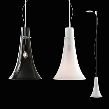 OLIMPIA S Suspension Light: Favaretto Design 3D model image 1 