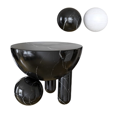 Bohinc Studio Small Coffee Table 3D model image 1 