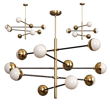 Stylish ILVA Lighting Collection 3D model image 1 