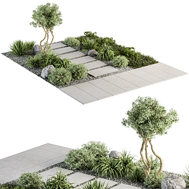 Urban Oasis Set 29.5 3D model image 1 