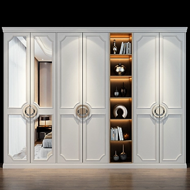 Elegant Storage Solution | Cabinet 3D model image 1 