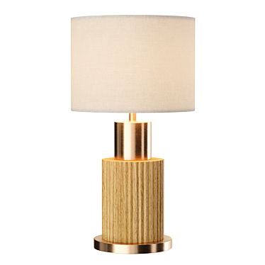 Elegant Bridaine Table Lamp 3D model image 1 