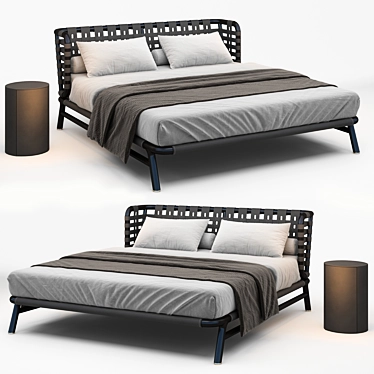 Bed Bokara Grey