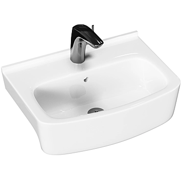 Scandinavian Style Single Sink 3D model image 1 