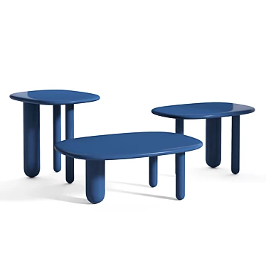 Elegant Tottori Three-Legged Table 3D model image 1 