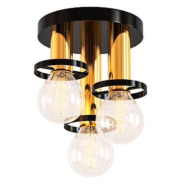 Lucide Anaka Loft Ceiling Chandelier 3D model image 1 