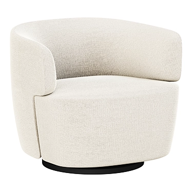 Modern Elegance: ELAIN Armchair 3D model image 1 