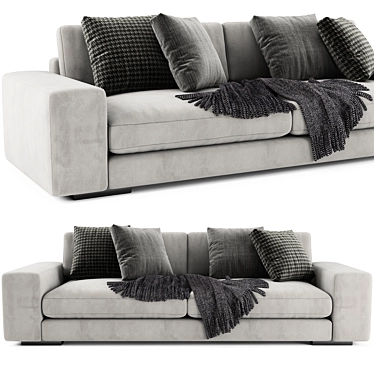 Verzelloni Holden 2-Seater Sofa 3D model image 1 