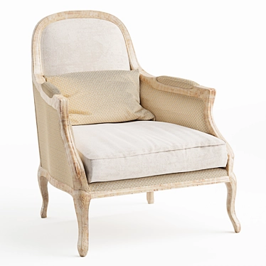 Desondo Kusk Chair: Stylish and Comfortable 3D model image 1 