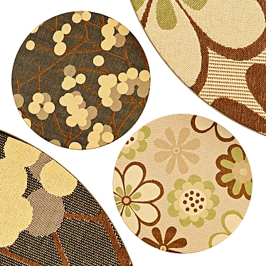 Versatile Circle Rugs | No. 252 3D model image 1 