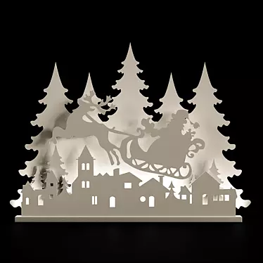 Festive Holiday Decor 2015 3D model image 1 