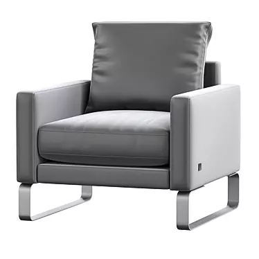 Elegant Rolf Benz Chair: 2014 Version 3D model image 1 
