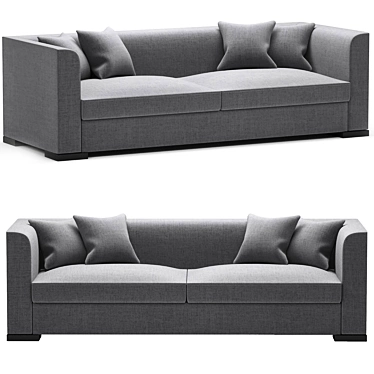 2015 Flexform Sofa: Versatile, Stylish, and Comfortable 3D model image 1 