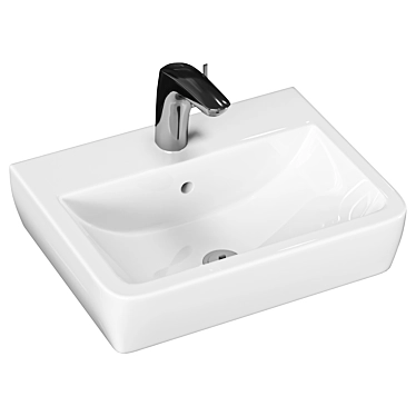 Sleek Single Sink: TYNGEN TINGEN 3D model image 1 