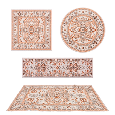 Versatile Set: 8 Rugs for Various Perspectives 3D model image 1 