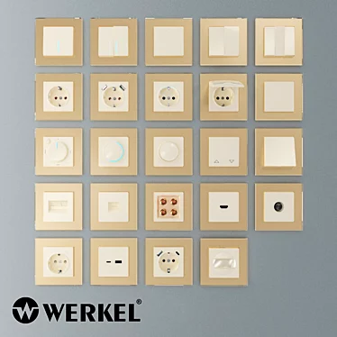 Werkel Ivory Smart Home Socket 3D model image 1 