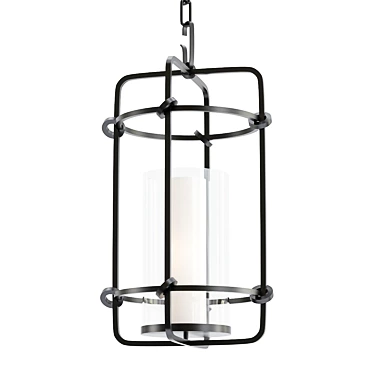 Urban Electric: Edgemere Pendant Light 3D model image 1 