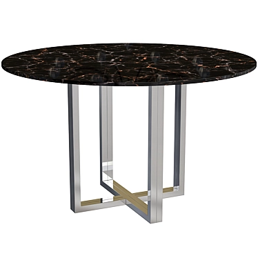 Elegant Aurus Dining Table 3D model image 1 