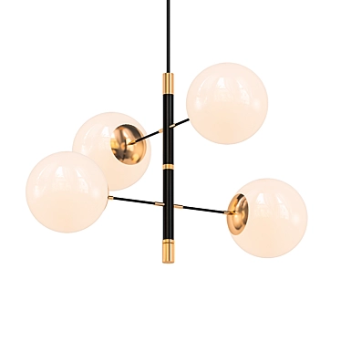 Elegance Illuminated: Meredith Chandelier 3D model image 1 