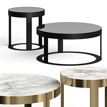 Frigerio Otis Coffee Table 3D model image 1 