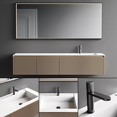 Antonio Lupi Design Binario 03 Vanity Unit Set 7