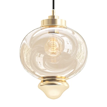 Mid-Century RAAK Pendant Lights 3D model image 1 