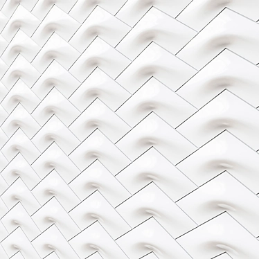 Arrow 3D Panel: Elegant Wall Decor 3D model image 1 