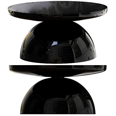 Elegant Isola Coffee Table: 2013 Design 3D model image 1 