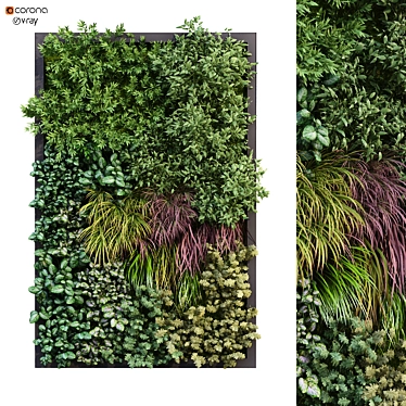 Dynamic Greenwall Set 181 3D model image 1 