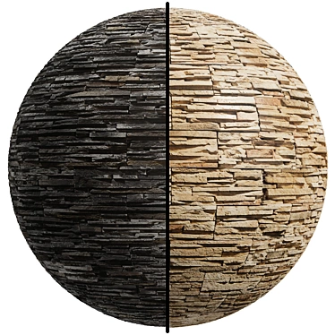 Vintage Stone Texture | PBR | 4K 3D model image 1 