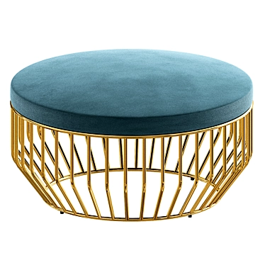 Elevate Your Space: WIRED OTTOMAN 3D model image 1 
