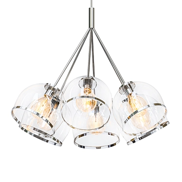 Coast 7: Stylish & Dazzling Chandelier 3D model image 1 