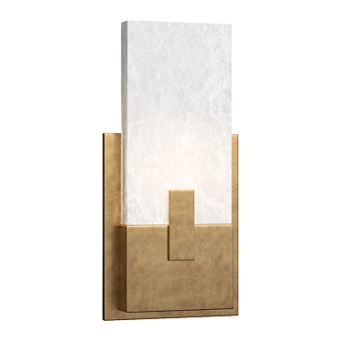 COVET SHORT CLIP BATH SCONCE 3D model image 1 