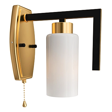 Loft-Style Wall Lamp 3D model image 1 